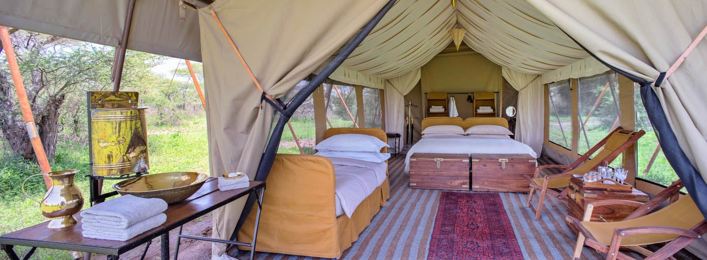 Top 5 tented migration camps in Tanzania